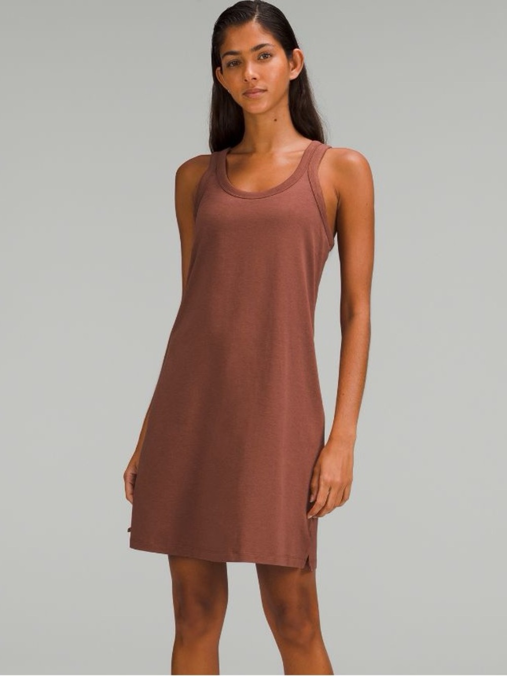 Lululemon Classic-Fit Cotton-Blend Scoop Dress Size 2